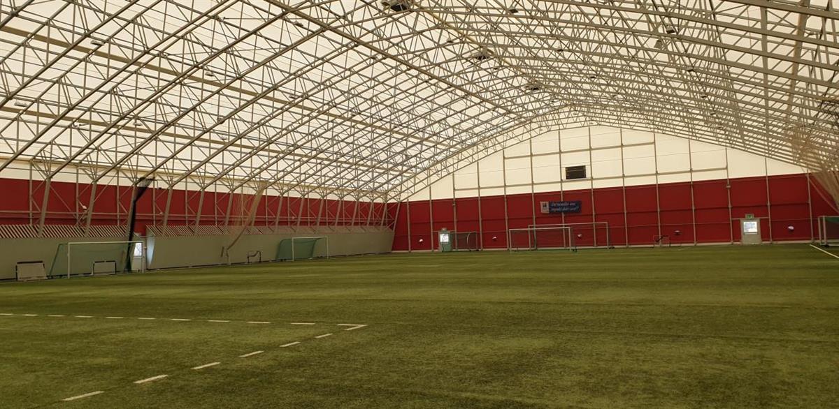 Bilde fra innsiden av Meny arena - Klikk for stort bilde